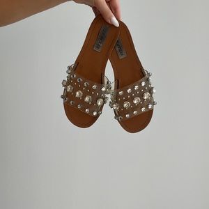 Bedazzled Clear Sandal